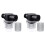 2X Water Pump Strainer Filter Set Include Twist  Pipe Strainer and Extra 50 Mesh Filter Screen, 1/2 Filter 1