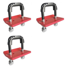 3X Hitch Tightener Anti Rattle Clamp,Hitch Stabilizer for 1.25inch and 2inch Trailer Hitches, Rubber Isolator