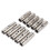 80 Peças 3/8 Polegadas Slip Lok Misting Nozzle Coupling Tees 10/24 UNC 1000 PSI Quick Connect 8