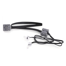 4 Stück Technik Power Funktion 8870 LED Licht Link Kabel für Zugfahrzeug Baustein Power Gruppe
