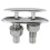 2X Boat Ship Mooring Dock Neat Cleat Stainless Steel Double-Deck Push-Pull Cable Bolt Marine 3