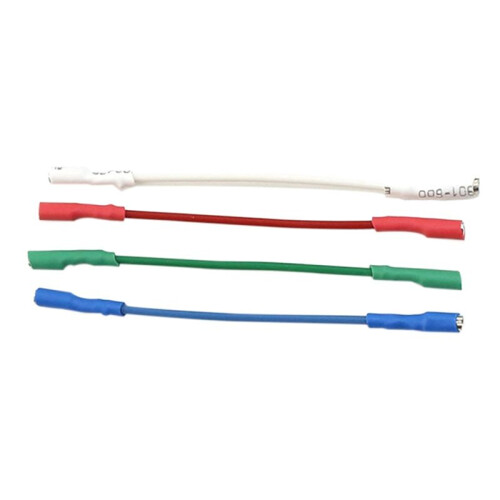 Turntable Phonograph Lead Headshell Stereo Cartridge Record Player Headshell Wires 12Pcs for Record Player Replacement 1