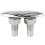 2X Boat Ship Mooring Dock Neat Cleat Stainless Steel Double-Deck Push-Pull Cable Bolt Marine 3