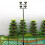 32 PCS HO Scale Model Lighting Tower,Tower Lights Model Lights Layout Lamppost for Train/Garden/Playground/Stadium 5