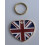 Union Jack heart shaped dog tag 2