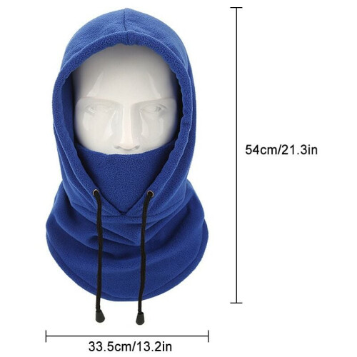 Schutzmaske Winterfleece-Gesichtsbedeckung Damen Herren Winddicht 2
