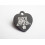 Union Jack heart shaped dog tag 6