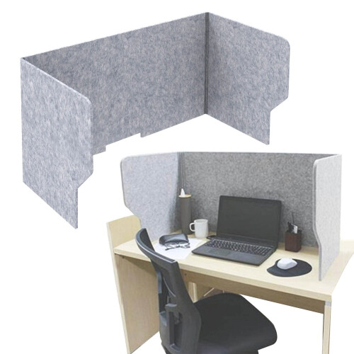 Desk Divider, Folding Acoustic Desktop Privacy Panel for Office Classroom Students