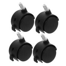 4 Pack Office Chair Wheels with Lock, Replacement Office Chair Casters for Gaming and Home