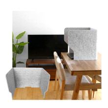 Desk Privacy Panel 80cm Acoustic Desk Divider with Noise Reduction Foldable Design for Office and Classroom