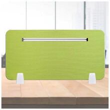 Desk Divider for Office and Classroom, Noise Reduction Privacy Panel with Built‑in Storage Slot, 80x30cm Orange 3 Pack