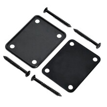 Electric Guitar Neck Plate Neck Plate Fix Tele TL Electric Guitar Neck Joint Board,Black