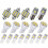 6000K White LED Interior Light Bulb Package for  4Runner 18Pcs Inside Light Dome Trunk Map License Plate Lamp Bulb 1