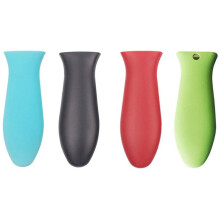 Silicone Hot Handle Bracket, Heat-Resistant Rubber Pot Sleeve Sleeve Cover for Frying Pan and Pot
