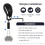 Leather Gear Stick Shift Knob, Car Shifter Knobs Lever Handle for Most Manual Transmissions 3