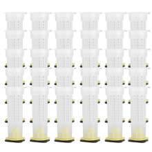 Beekeeping Cup Kit-Cage Beekeeping Equipment Bee Cage Holder Fixture, 30 Pieces (Size: 30 x Cage Beekeeper)