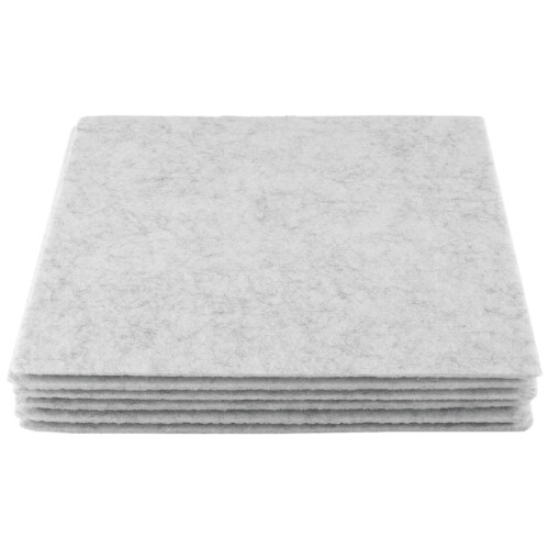 6 PeçAs Painel de AbsorçãO AcúStica 12 Polegadas X 12 Polegadas X 0,4 Polegadas Acolchoamento À Prova de Som para Isolamento de Eco Baixo 1
