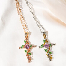 New Leaf Winding Pendant Necklace Women's Golden Necklace Fashion Clothes Accessories Couple Jewelry,Gold