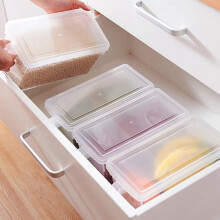 6PCS Food Storage Containers Freezer Refrigerator Storage Box with Handle Kitchen Food Containers Sealed Jar