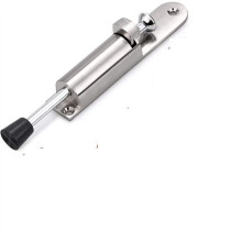 Adjustable Spring Loaded Door Stopper Zinc Alloy Heavy Duty Wall Mounted Door Holder 1Pcs