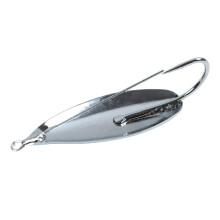Leurres de pêche à la cuillère sans mauvaises herbes-Argent 56mm