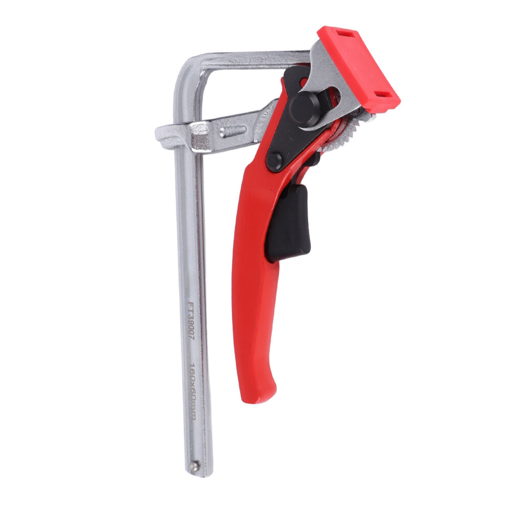 Ratcheting^Guide Rail Clamp In Aluminium Alloy Robust Fixing Tool For Carpentry 8761376082213