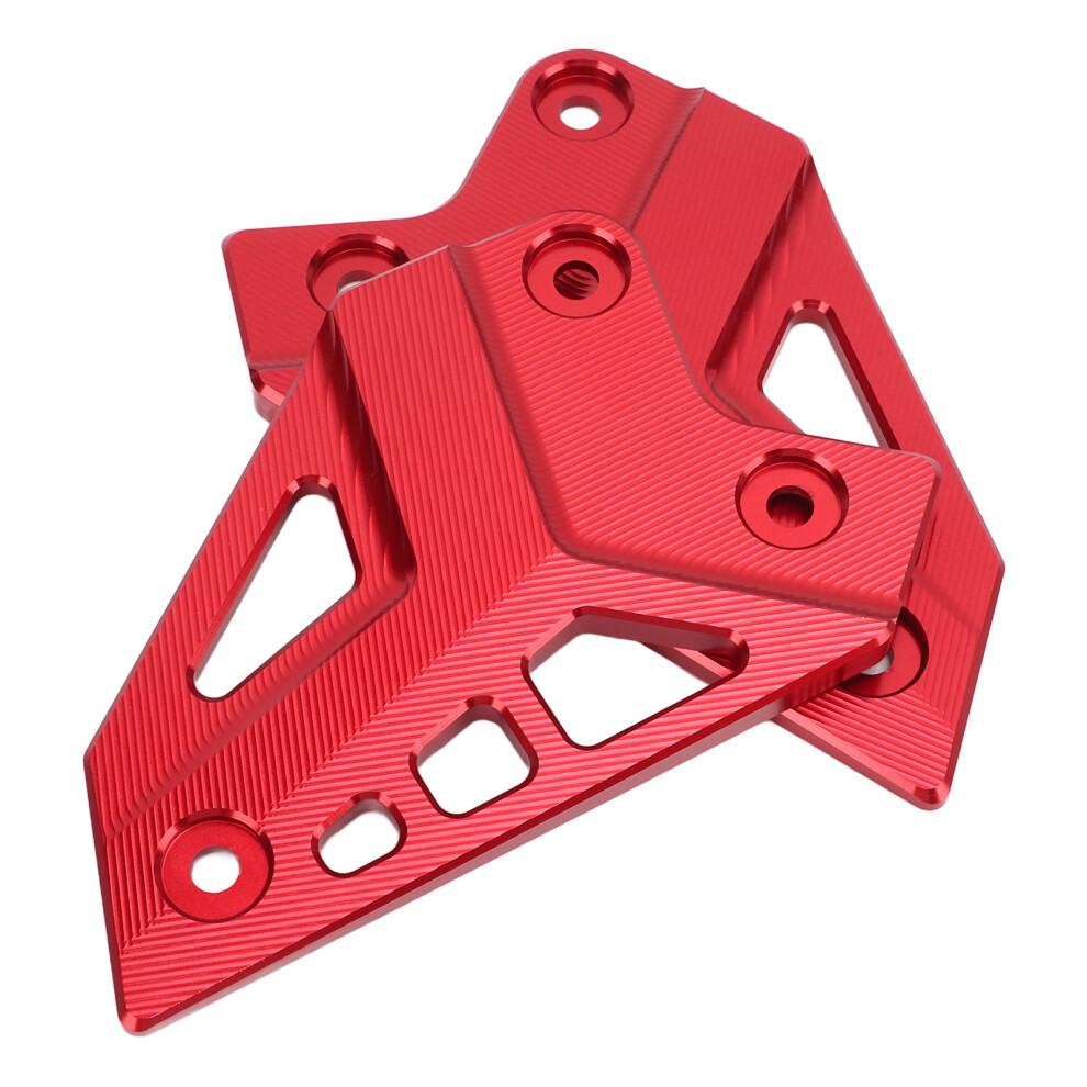 Aluminum Rear Foot Peg Protector Heel Guard For Z900 2017-2021 Red 8491376088761