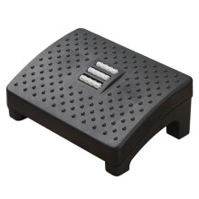 Foot Rest for Under Desk, Ergonomic Office Foot Rest, Black, 40 x 26.5 x 15 cm