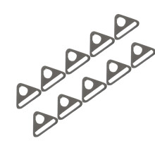 Multifunctionele roestvrijstalen connectoren voor-25 mm tien