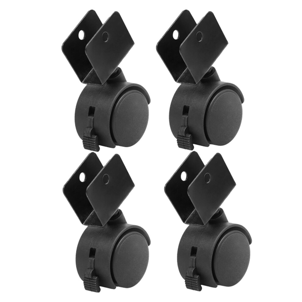 Caster Wheels With Brakes 40Mm, 4 Pack Heavy Duty Swivel Casters For Furniture And Office Chairs 9771547320203