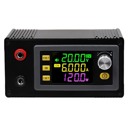 SK120  Buck Boost Converter CNC Adjustable Regulated Power Supply Constant Voltage Current Solar Charge Module 6A