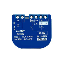 Home Relay  AC110-240V Single Channel with Remote Control Compatible with APP & Alexa