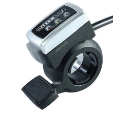 Regolatore di Velocità 'Acceleratore con Pollice Display LED Indicatore di Carica Della Batteria Acceleratore con Impugnatura 'Acceleratore