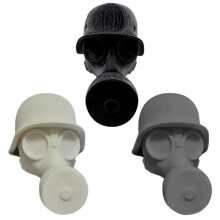 Gas Mask Beer Bottle Cap Reusable Beer Bottle Cover Beer Bottle Stopper for Liquor Preservation & Dustproofing