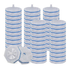 50 Count Disposable Toilet Bowl Wand Refills Suitable for , Upgrade Wand Heads for Toilet Cleaning