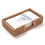 Rattan Napkin Holder Rectangular, Wicker Napkin Basket for Kitchen, Woven Napkin Holders for Tables 1