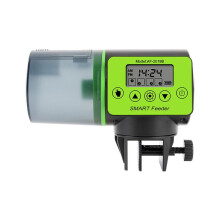 Automatic Fish Feeder Digital Fish Tank Aquarium Food Dispenser Plastic Intelligent Timing Electric Fish Tool for Turtle