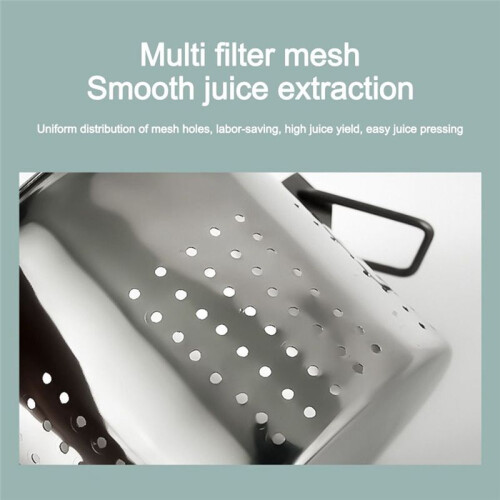 Stainless Steel Vegetable Stuffing Squeezer 1.5L Manual Dumpling Stuffing Squeezer Vegetable Drainer