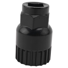 Bicycle 20 Teeth Bottom Bracket Remover Puller Tool Black for Mountain Bike Bicycle Repair Tools