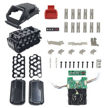 Kit Scheda Circuito + Custodia DCB609 per 20V 60V FlexVolt DCB612 15X18650 Kit Scheda di Protezione per La Ricarica Della Batteria Agli Ioni di