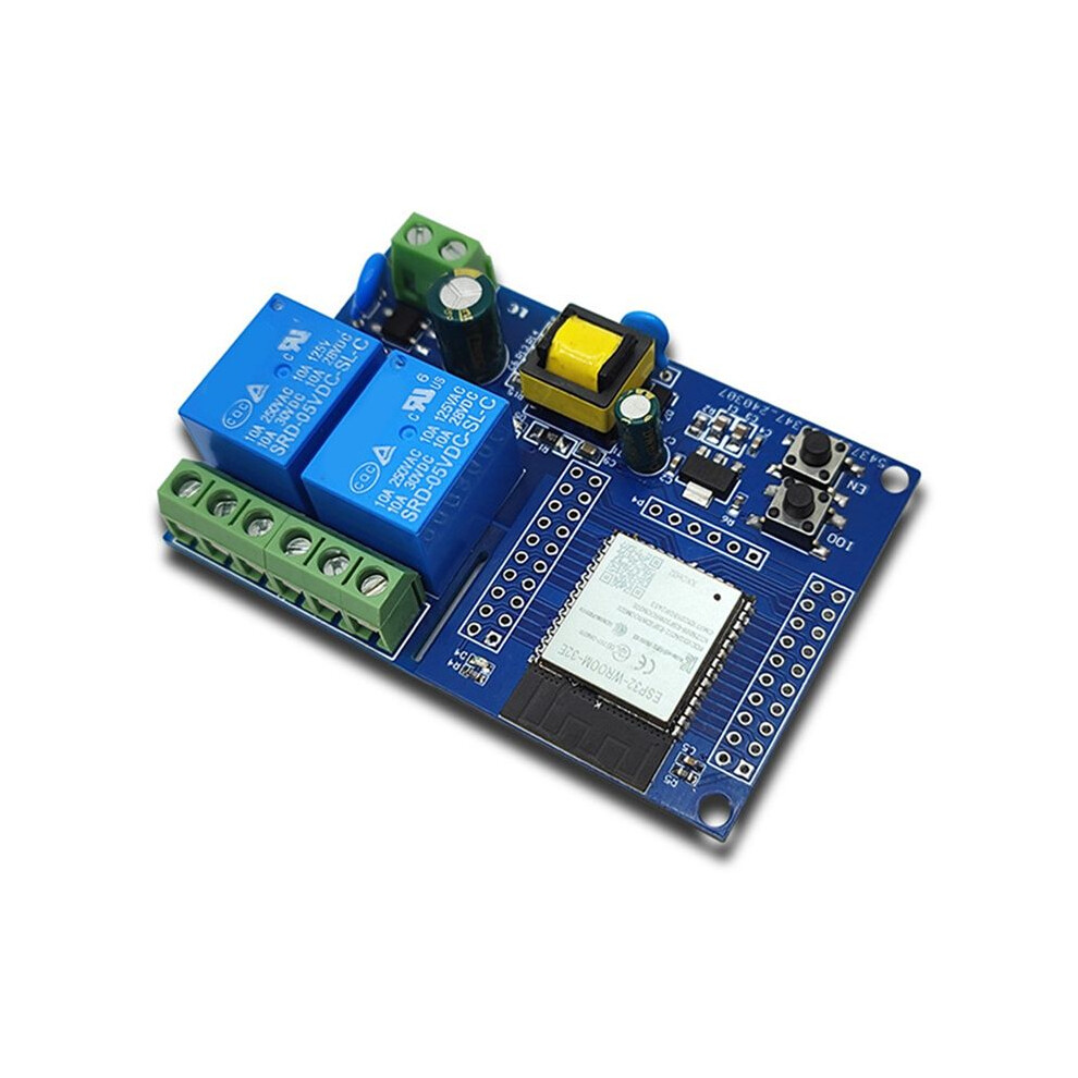 Esp32 Relay Module Dual Channel Wifi Relay Module Esp32-Wroom Secondary Development Board For 6031005095184