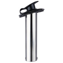 Soporte de CañA de Pescar de 15 Grados Soporte de CañA de Pescar de Montaje Integrado de Acero Inoxidable para Accesorios de Barcos Marinos