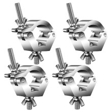 4Pack Morsetti per Luci da Palcoscenico Morsetti per Luci un Traliccio nel Lega di Alluminio, per Tubo / Tubo OD 28Mm-36Mm per Faretti Par Lights