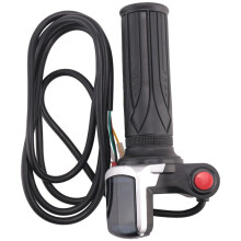 36V Elektrofahrrad Roller Geschwindigkeit Gas Griff LCD Bildschirm mit Schalter EBike Twist Gas Pedal Lenker Griff