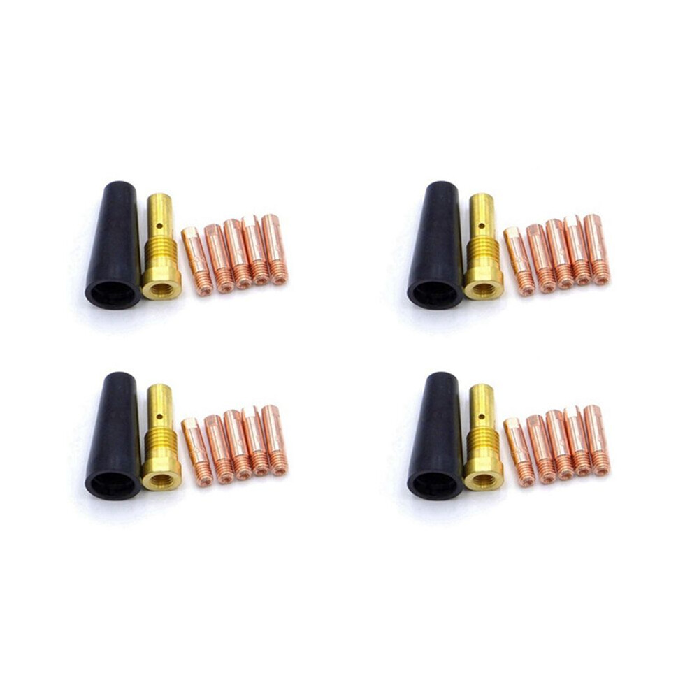 28Pcs/Set Gasless Nozzle Tips For Fc90 Flux-Cored Wire Feed 0.8Mm Fc90 Mig Welding Tools 6032345702190
