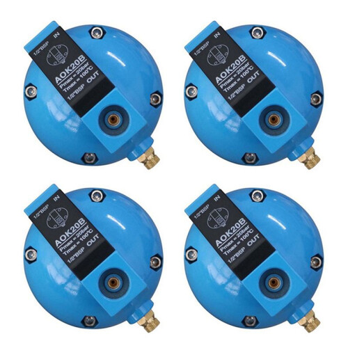 4X AOK20B Automatic Drain Filter Air Compressor Automatic Drain Valve  Drain Valve