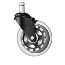 Office Chair Casters, Chair Wheels Replacement, Scratch for Hardwood Floors Tool Install