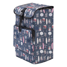 Shopping and Grocery Cart Replacement Bag, Waterproof Oxford Cloth, Foldable, 30L Blue