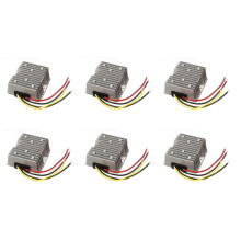 6X  /  Convertidor de Voltaje de 24V Regulador de Bajada de 12V 20A 240W Interruptor Nuevo de Energia