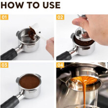 54mm Bottomless Portafilter Fit BES870 BES878 BES875/880 Express Bottomless Portafilter Filter Basket
